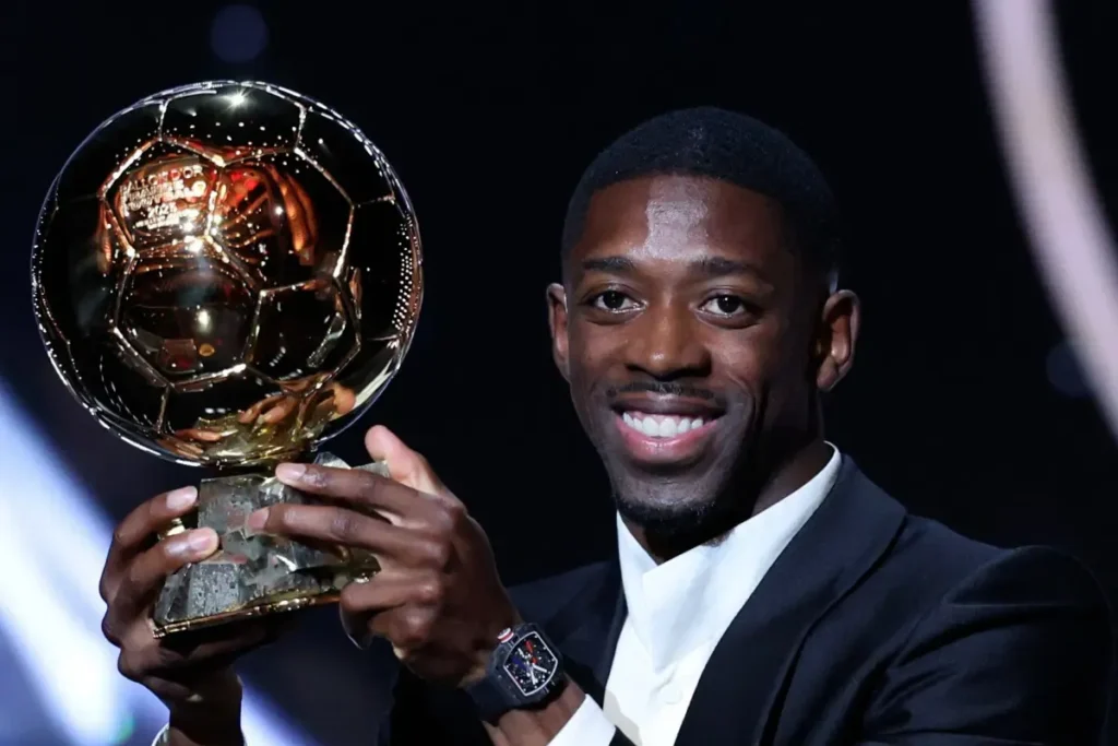 2025金球獎｜Ousmane Dembélé 男子金球獎得主登貝萊